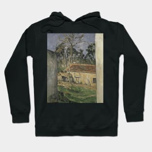 Farmyard by Paul Cezanne Hoodie